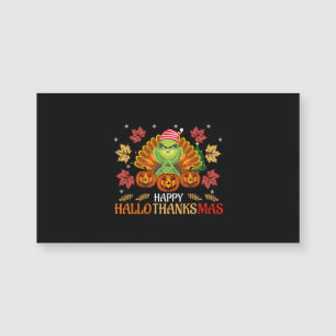 happy hallo thanksmas Carte magnétique