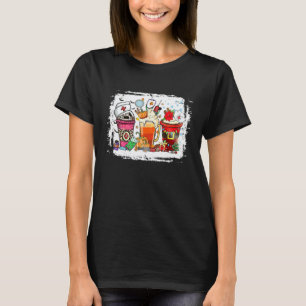 Happy Hallothanksmas Coffee Nurse Fall Nurse Chris T-Shirt