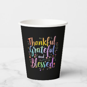 Happy HalloThanksmas Halloween, Thanksgiving, Xmas Paper Cups