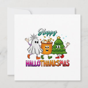 Happy Hallothanksmas Invitation