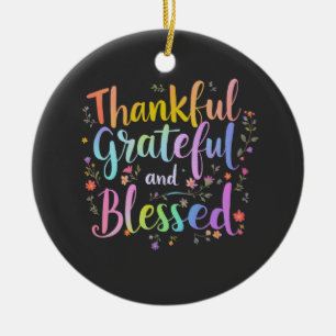 Happy HalloThanksmas Lovers Design– Perfect Hallow Ceramic Ornament