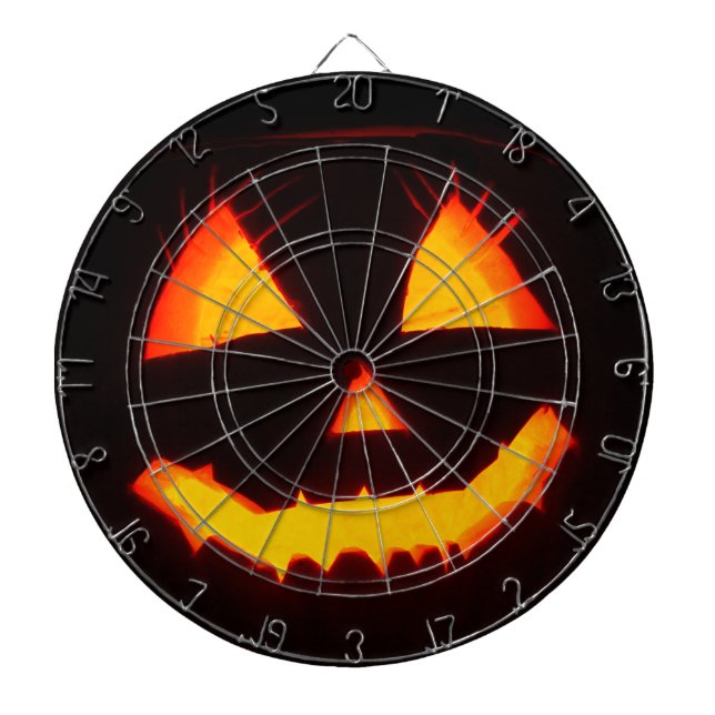 Happy Halloween 15 Dart Board (Front)