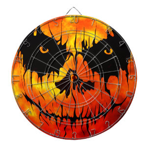 Happy Halloween 16 Dart Board