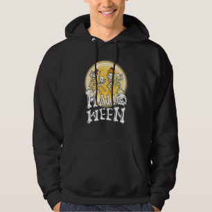 Happy Halloween 2022 Dancing Skeleton Halloween Hoodie