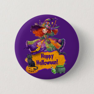 Happy Halloween  2 Inch Round Button