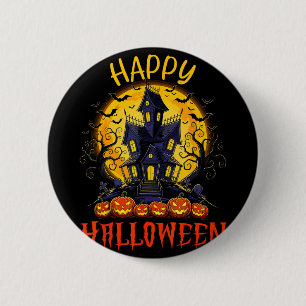 Happy halloween 2 inch round button