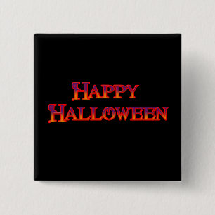 Happy Halloween 2 Inch Square Button