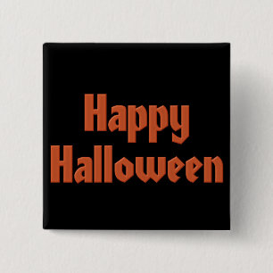Happy Halloween 2 Inch Square Button