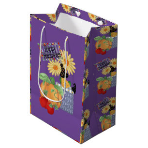Happy Halloween 3  Medium Gift Bag