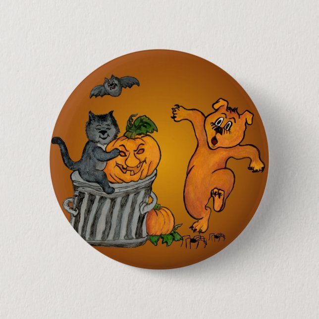 Happy Halloween! 5 2 Inch Round Button (Front)