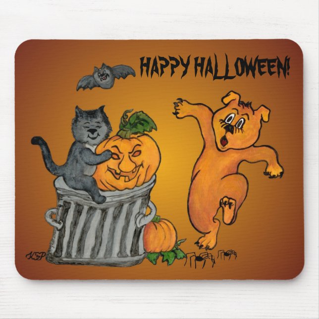 Happy Halloween! 5 Mouse Pad (Front)