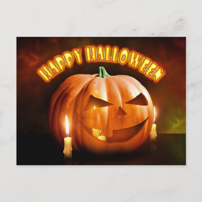Happy Halloween 5 Postcard (Front)