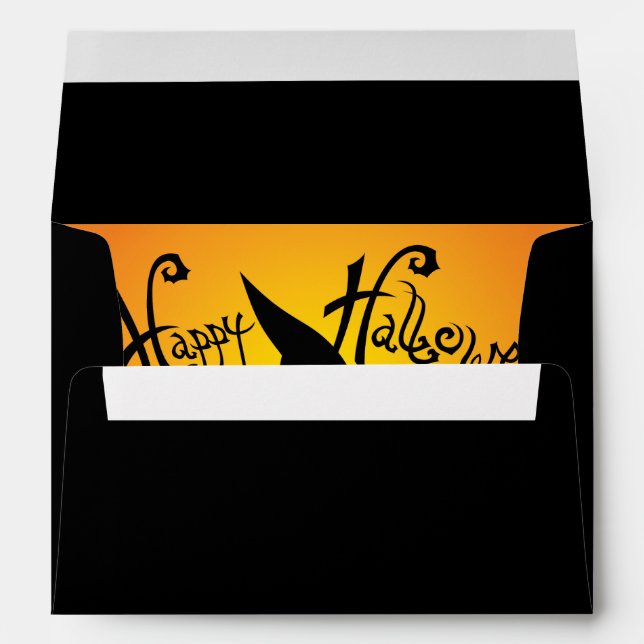 Happy Halloween 8 Envelope (Back (Bottom))