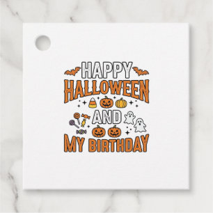 Happy Halloween And My Birthday Vintage Design_1 Favour Tags