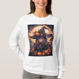 Happy Halloween anime style T-Shirt