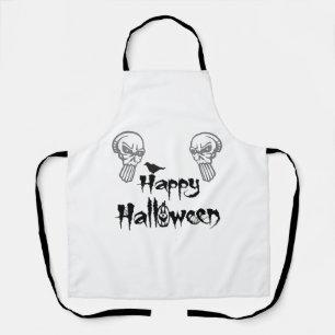 happy halloween apron