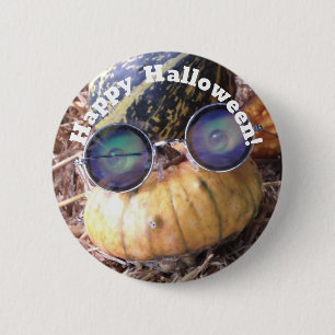 "Happy Halloween!" Badge 2 Inch Round Button