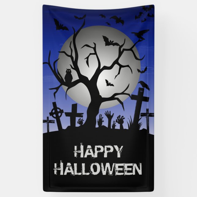 Happy Halloween Banner (Vertical)