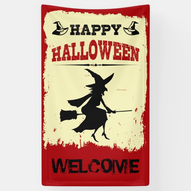 Happy Halloween Banner (Vertical)