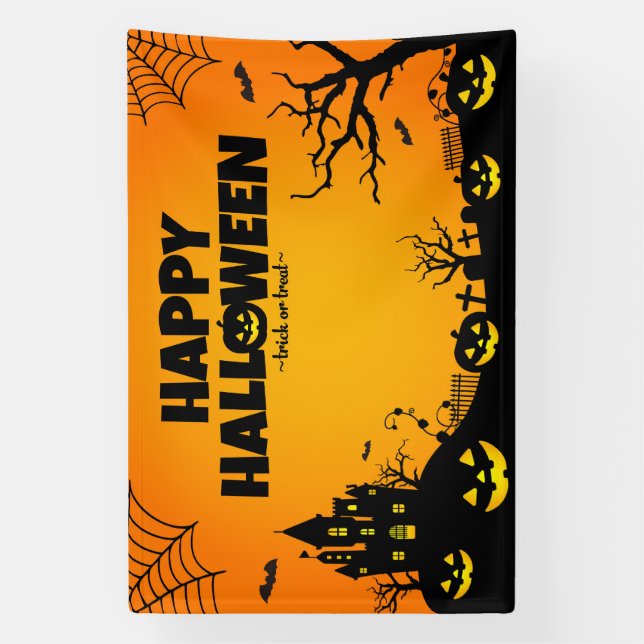 Happy Halloween Banner (Vertical)