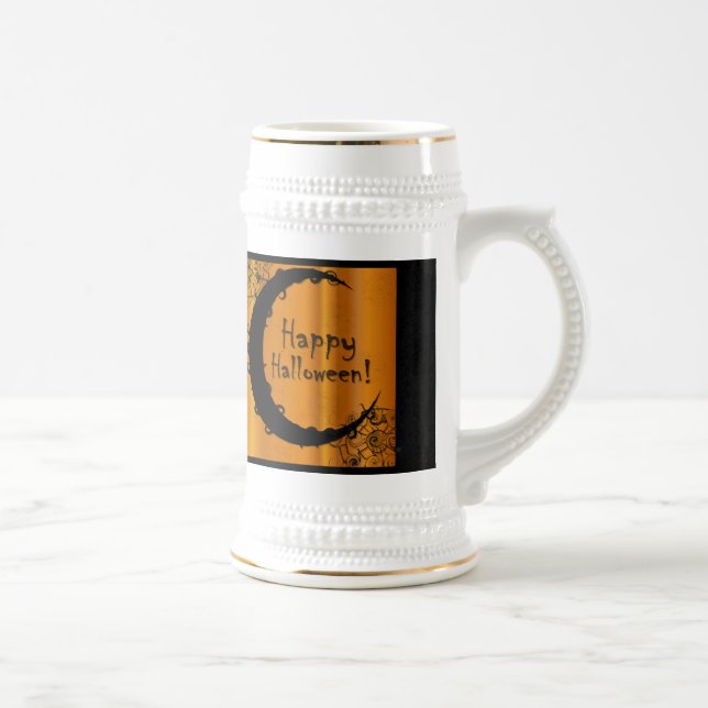 Happy Halloween Beer Stein (Right)