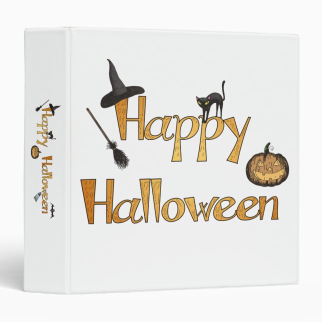 Happy Halloween Binder (Front/Spine)