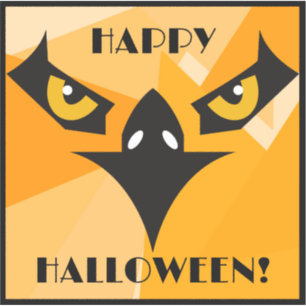 Happy Halloween Black Orange