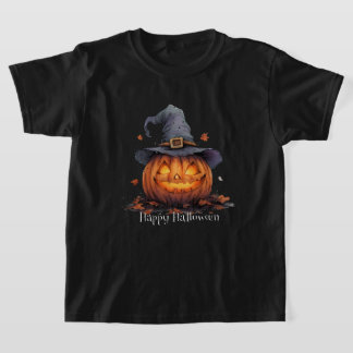 Happy Halloween Black Youth T-Shirt