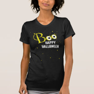 Happy Halloween Boo Spooky Eyes Costume  T-Shirt