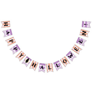 Happy Halloween Bunting Banner
