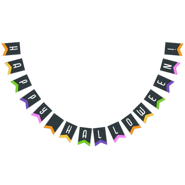 Happy Halloween Bunting Flags (All)