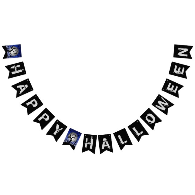 Happy Halloween Bunting Flags (All)