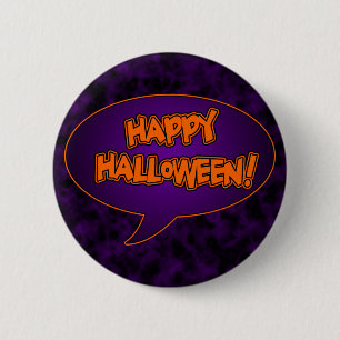 Happy Halloween button