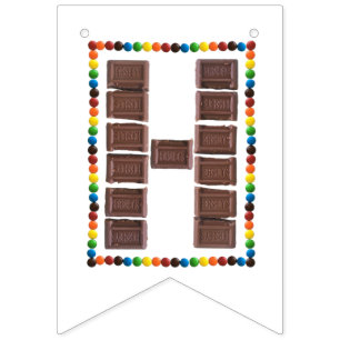 Happy Halloween Candy Bunting Banner - personalize
