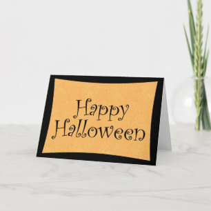 Happy Halloween Card