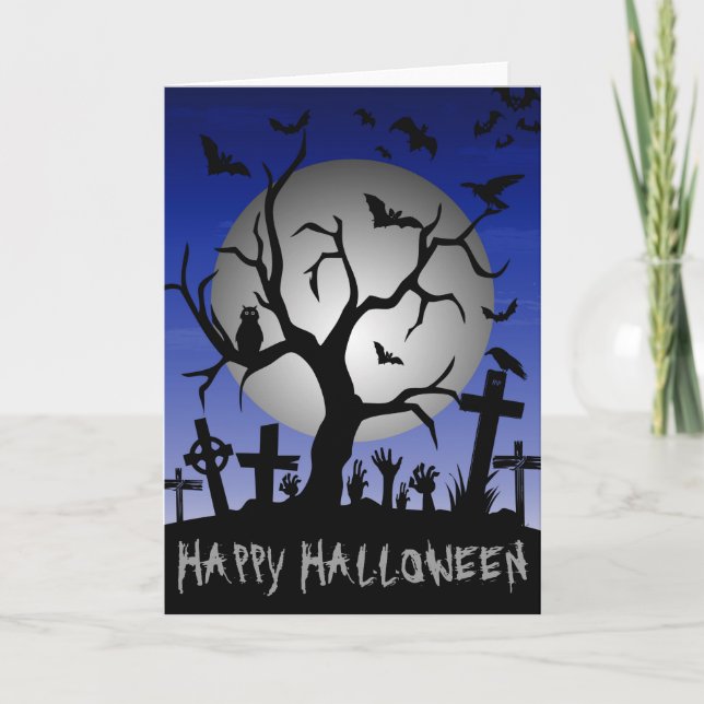 Happy Halloween Card (Front)