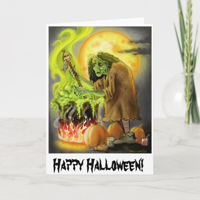 Happy halloween! card (Front)