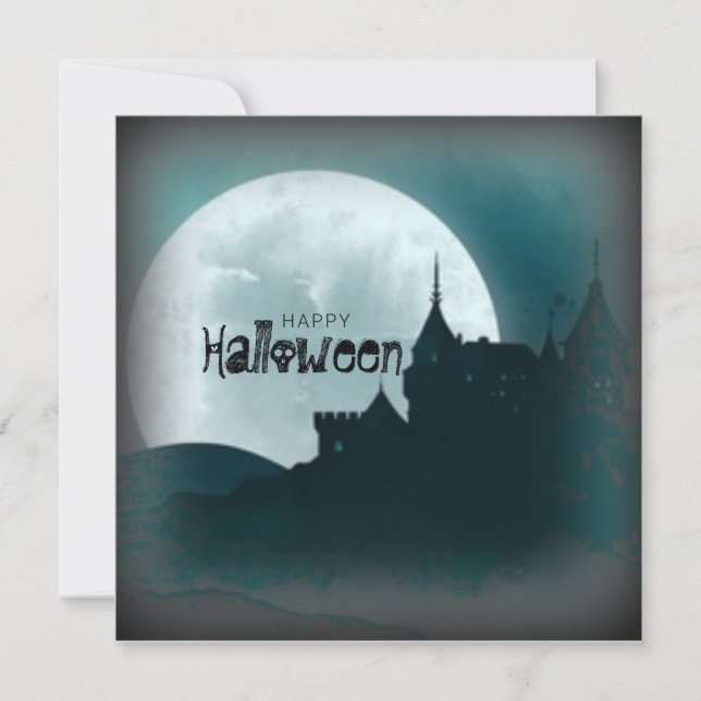 Happy Halloween card (Front)