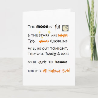 Happy Halloween Card