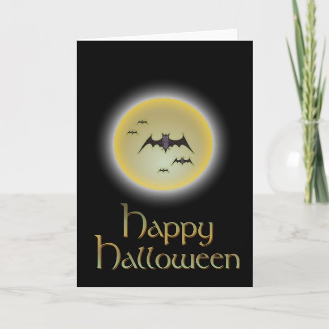 Happy Halloween Card (Front)