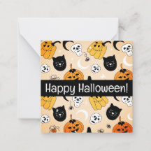 Happy halloween cards, cute, stock up!