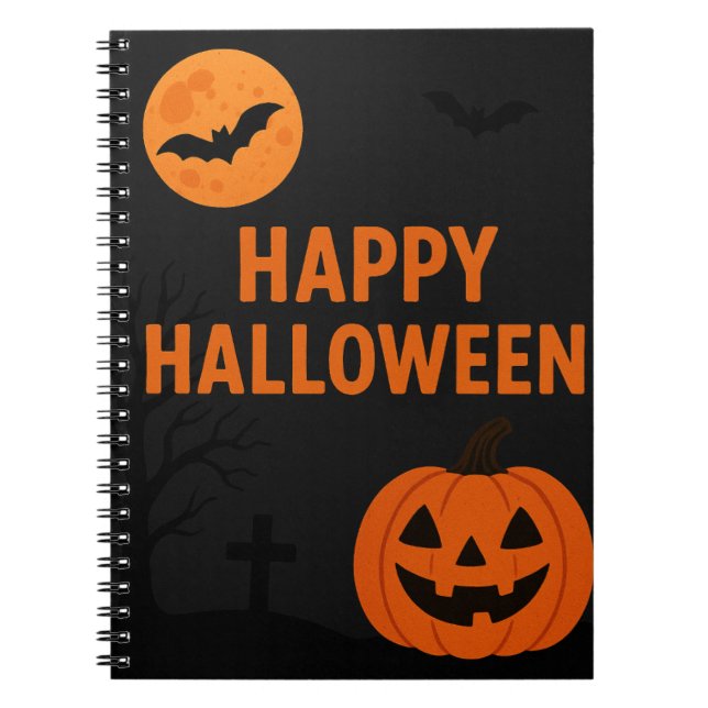 Happy halloween carnet  (Devant)