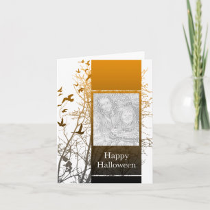 happy halloween carte photo : crépuscule