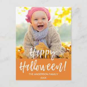 Happy Halloween Carte photo moderne Halloween