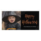 Happy Halloween Carte photo moderne Halloween