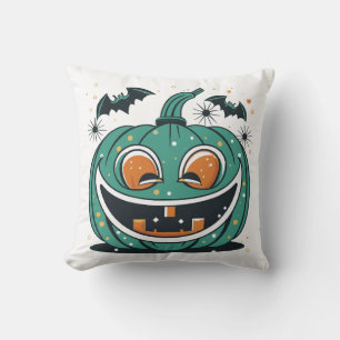 Happy Halloween! Carve a Pumpkin! Throw Pillow
