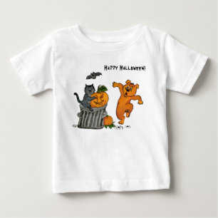 Happy Halloween! Cat Bat Dog and Spider Baby T-Shirt