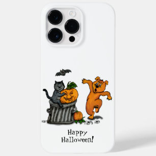 Happy Halloween! Cat Bat Dog and Spider Case-Mate iPhone 14 Pro Max Case