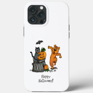 Happy Halloween! Cat Bat Dog and Spider iPhone 13 Pro Max Case