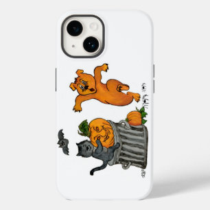 Happy Halloween! Cat Bat Dog and Spider iPhone 14 Case